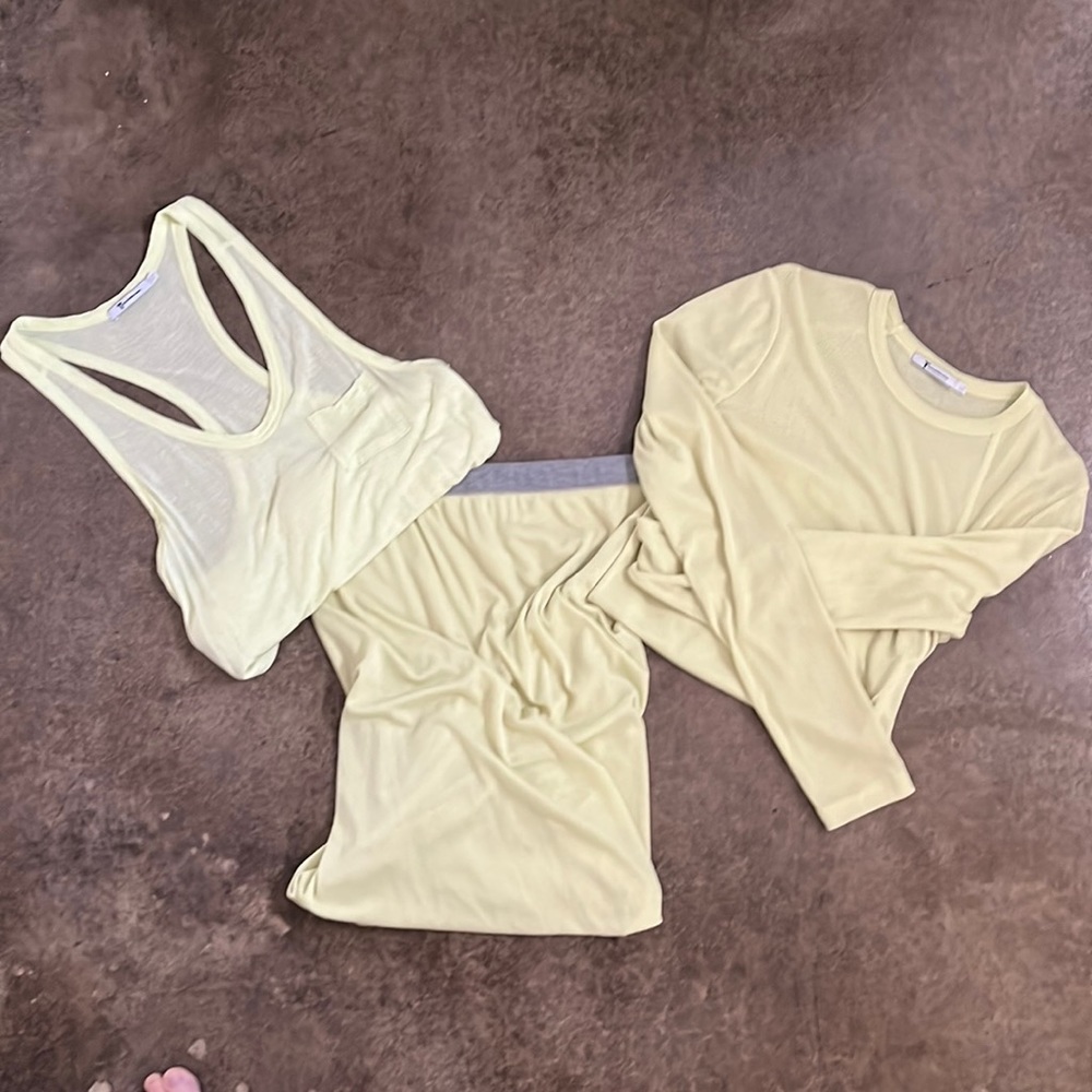 T-Alexander Wang three piece set.